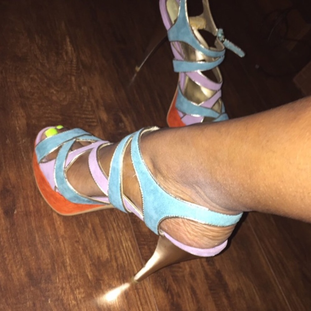 Colorful heels